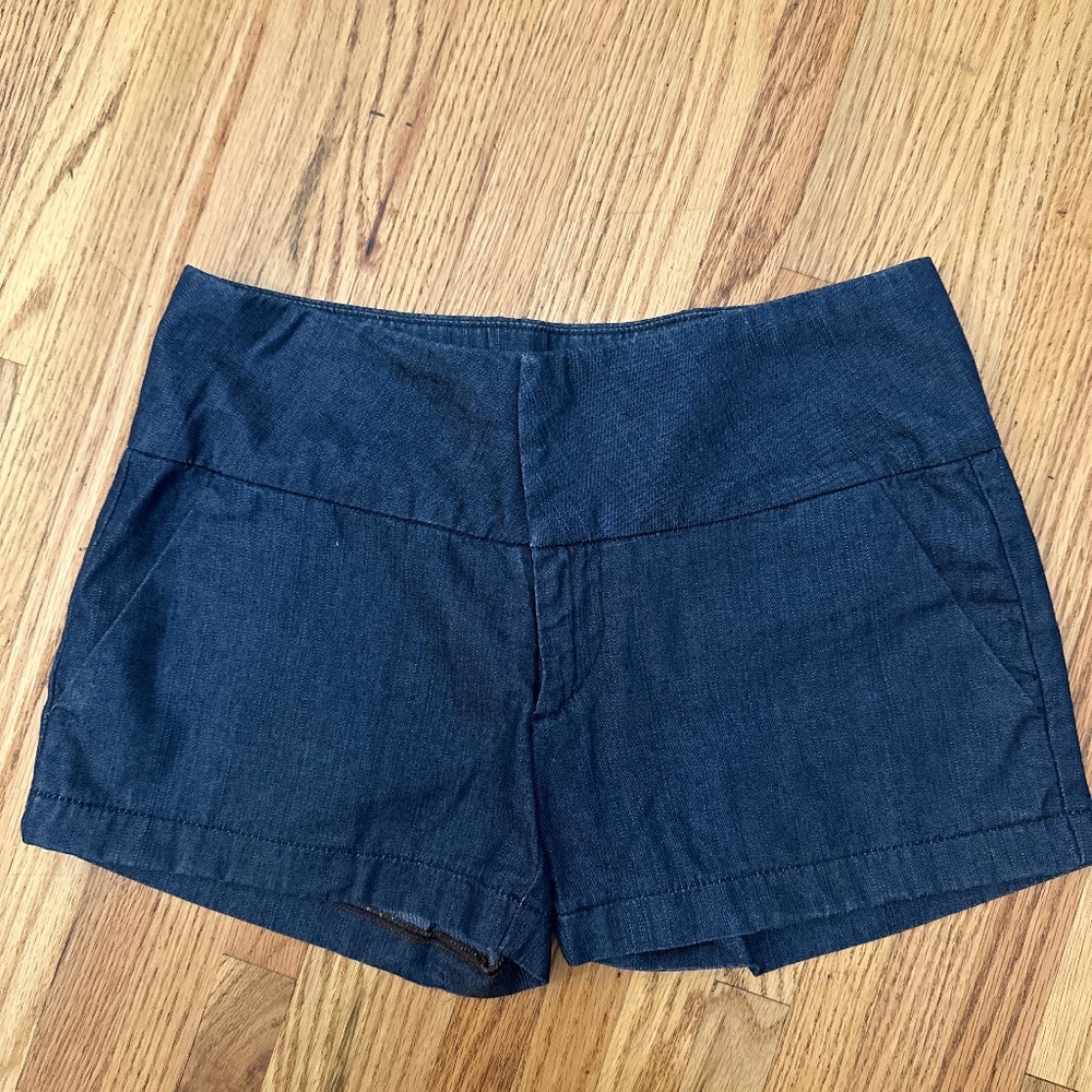 Brown Label dark denim shorts